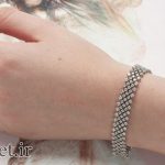 دستبند نقره زنانه زیبا