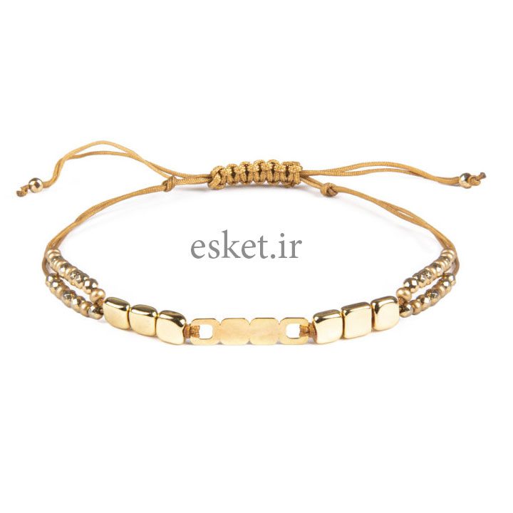 دستبند طلا 18 عیار زنانه ریسه گالری کد Ri3-H1170 0 - دستبند طلا زنانه زیبا